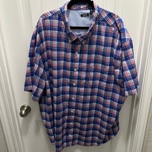 Men’s short sleeve button down 4xl